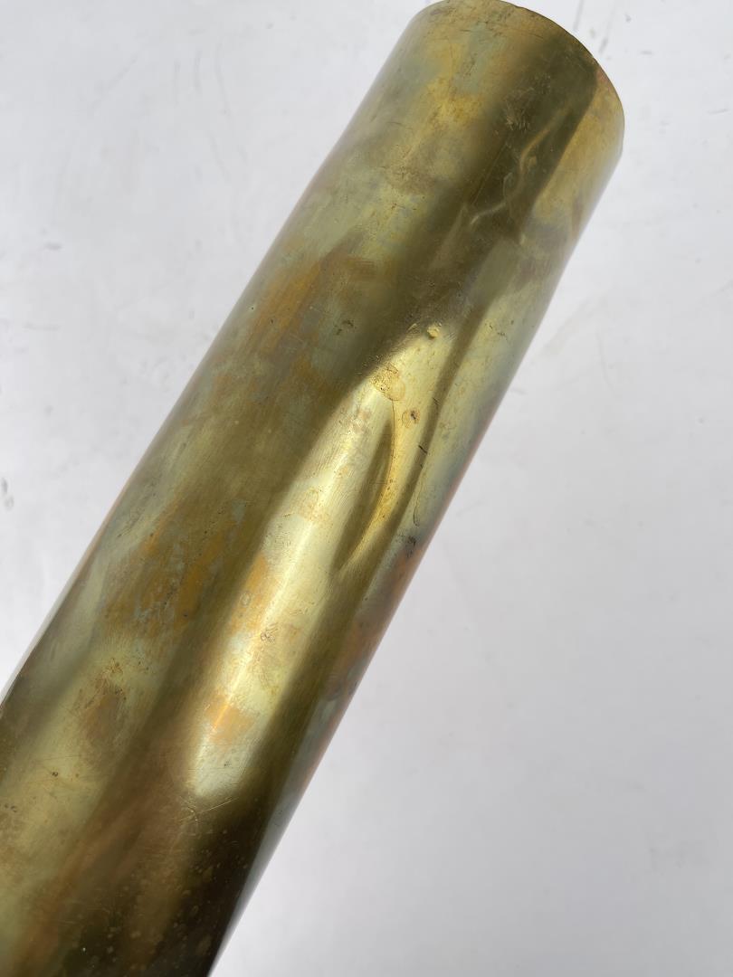 WW1 US Artillery 75mm Brass Shell Casing