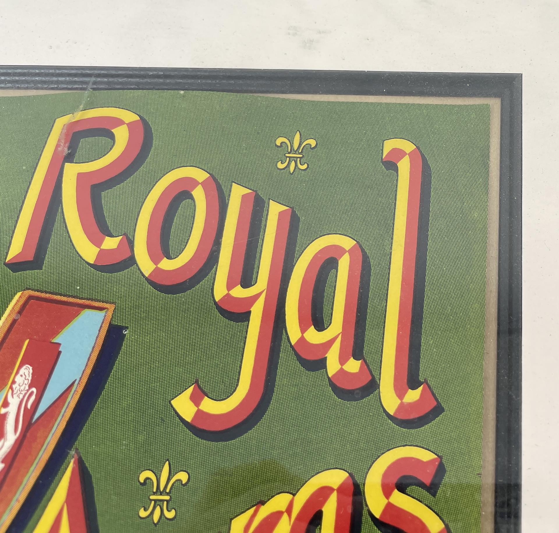 Royal Arms Brand Fruit Box Label