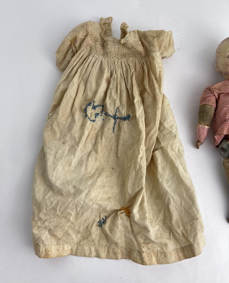 Antique Unusual Jointed Composition Doll