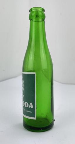 Fred Harvey Santa Fe Railroad Club Soda Bottle