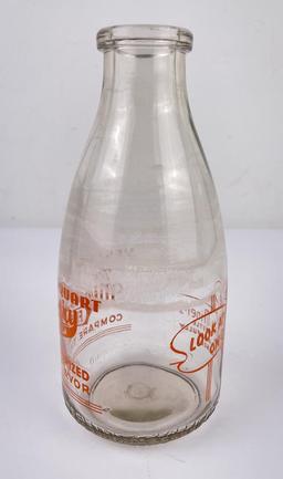 Miners Dairy Butte Montana Milk Bottle