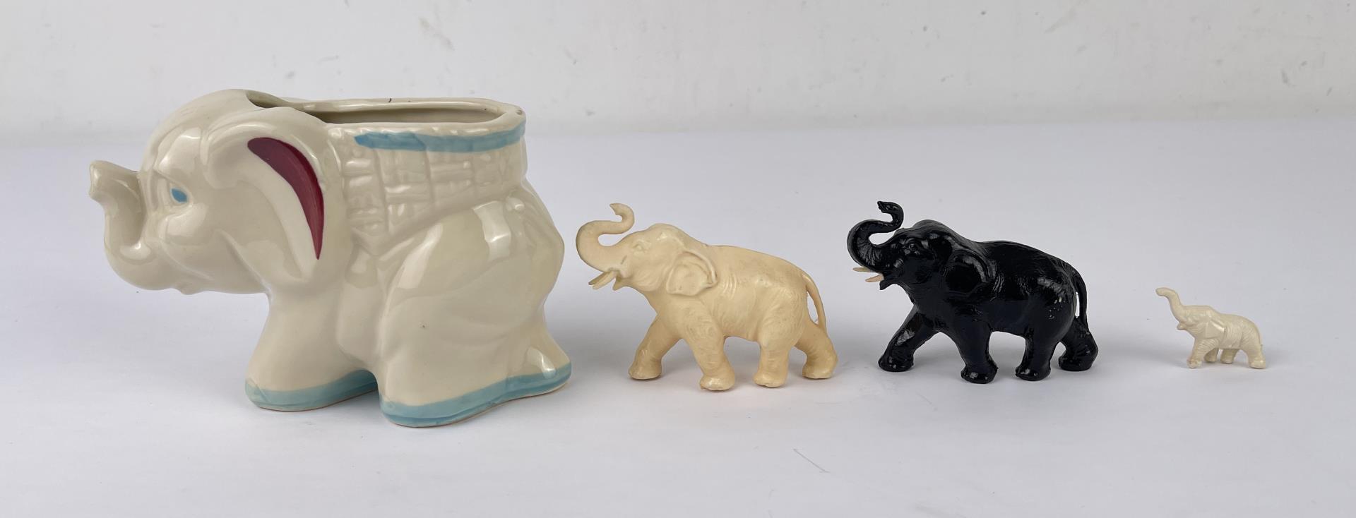 Group of Elephant Figurines