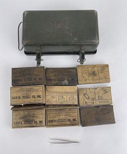 WW2 USMC Marine Corps Jeep First Aid Kit