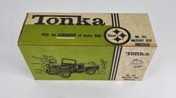 Tonka 251 Military Army Jeep Toy Box