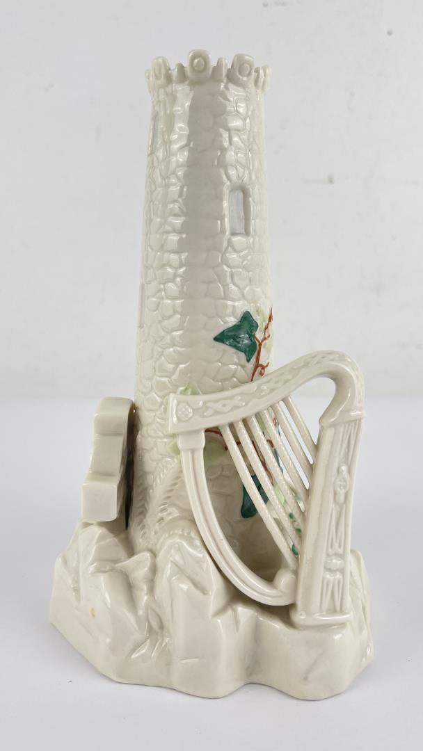 Irish Belleek Celtic Round Tower