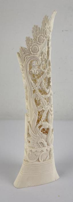 Hand Carved Bone Bali Indonesia