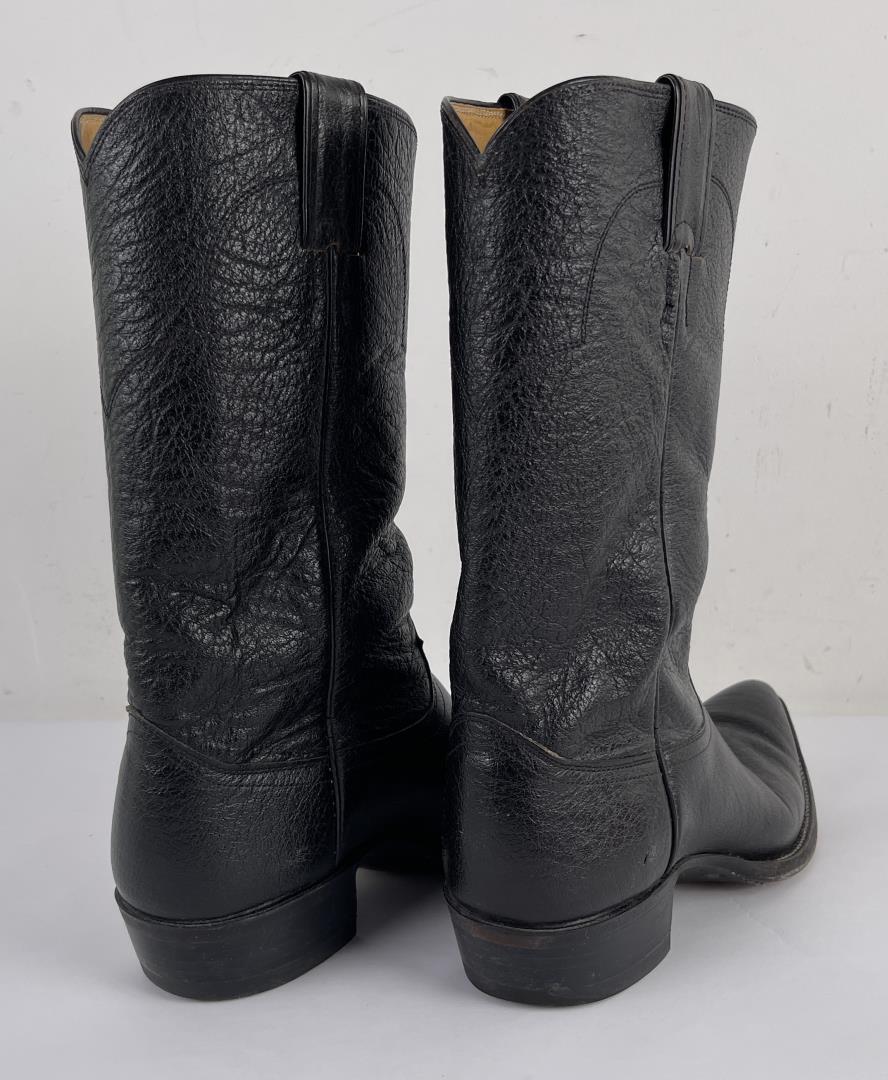 Justin Buffalo Calf Cowboy Boots