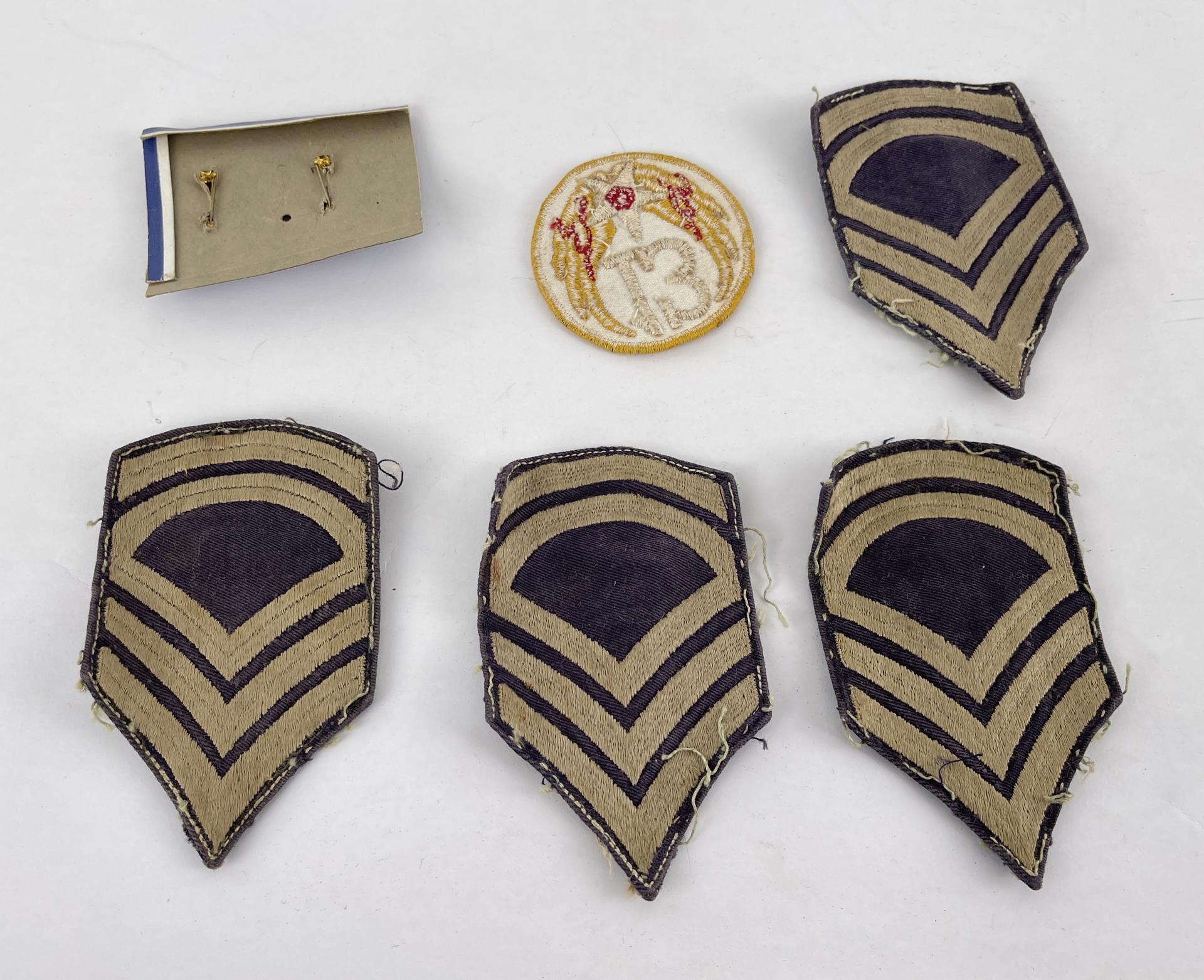 WW2 13th Airforce Patches and Pins