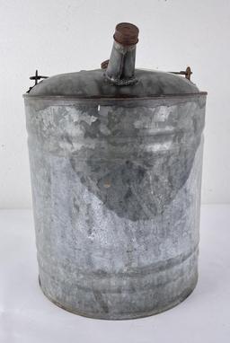 5 Gallon Galvanized Oil Can