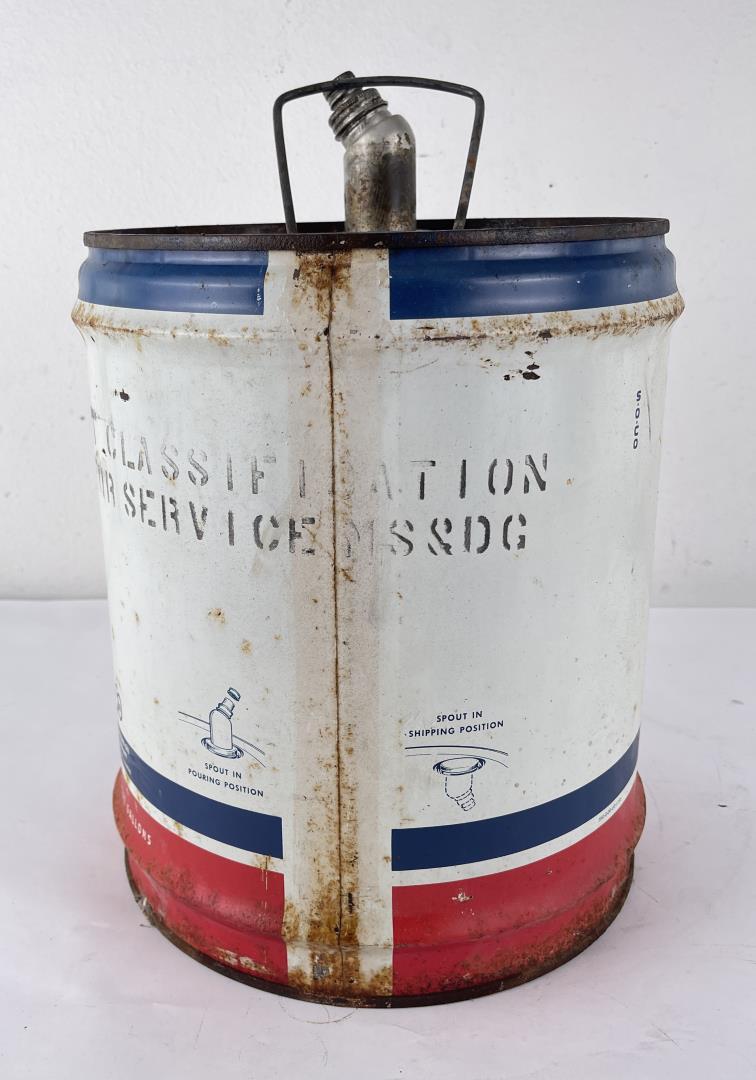 Standard Oil 5 Gallon Can Stanolube