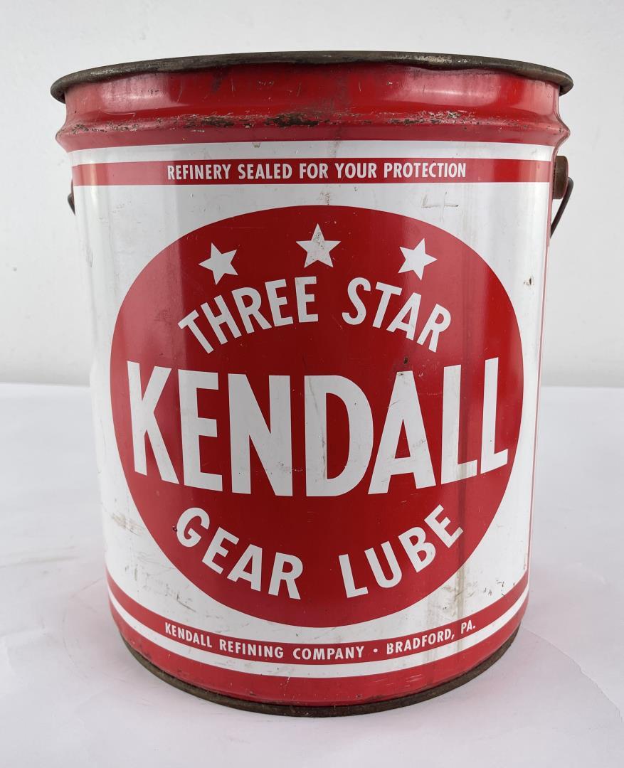 Kendall Three Star Gear Lube Oil Can