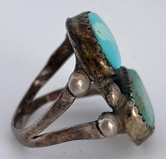 Navajo Sterling Silver Turquoise Ring