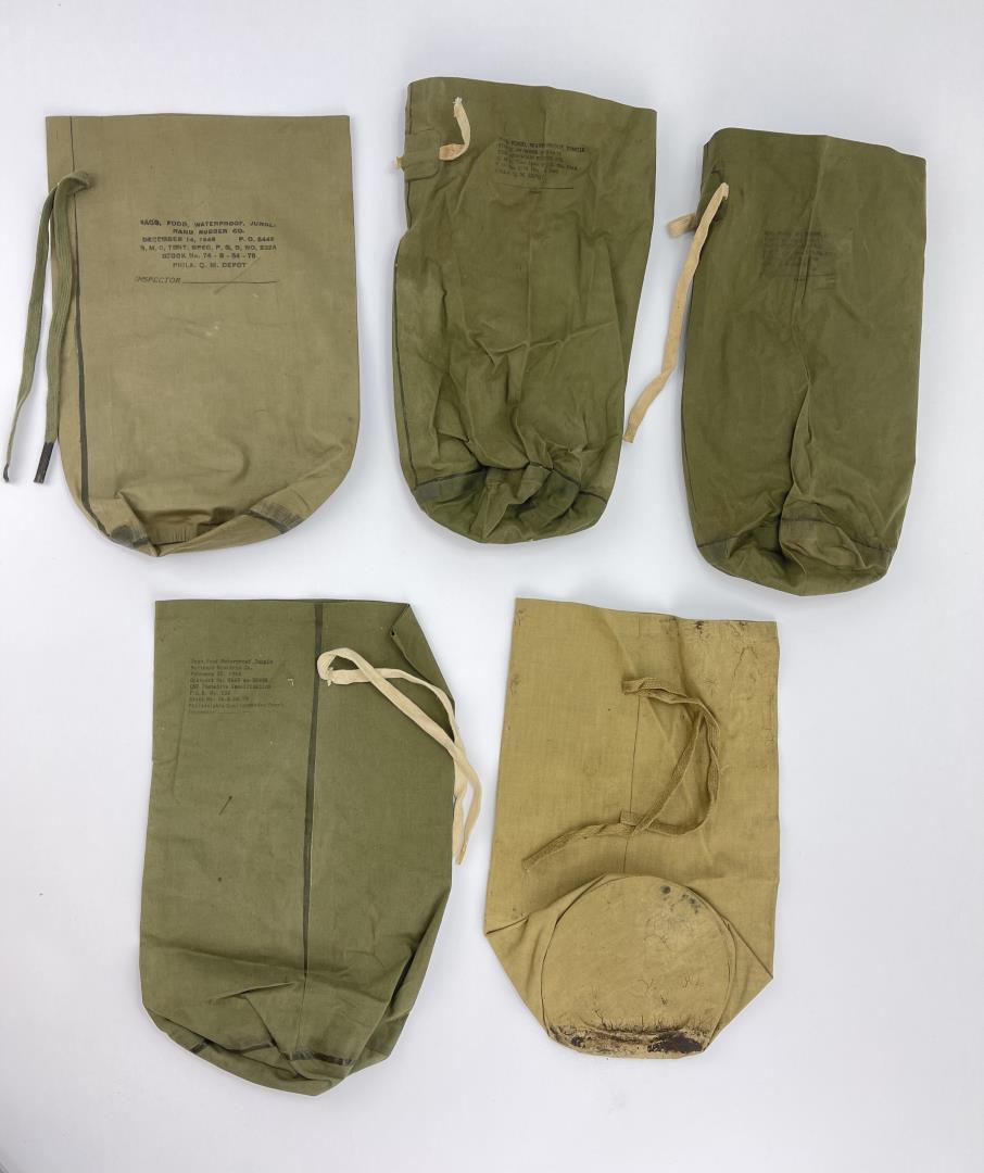 WW2 US Army Jungle Food Bags