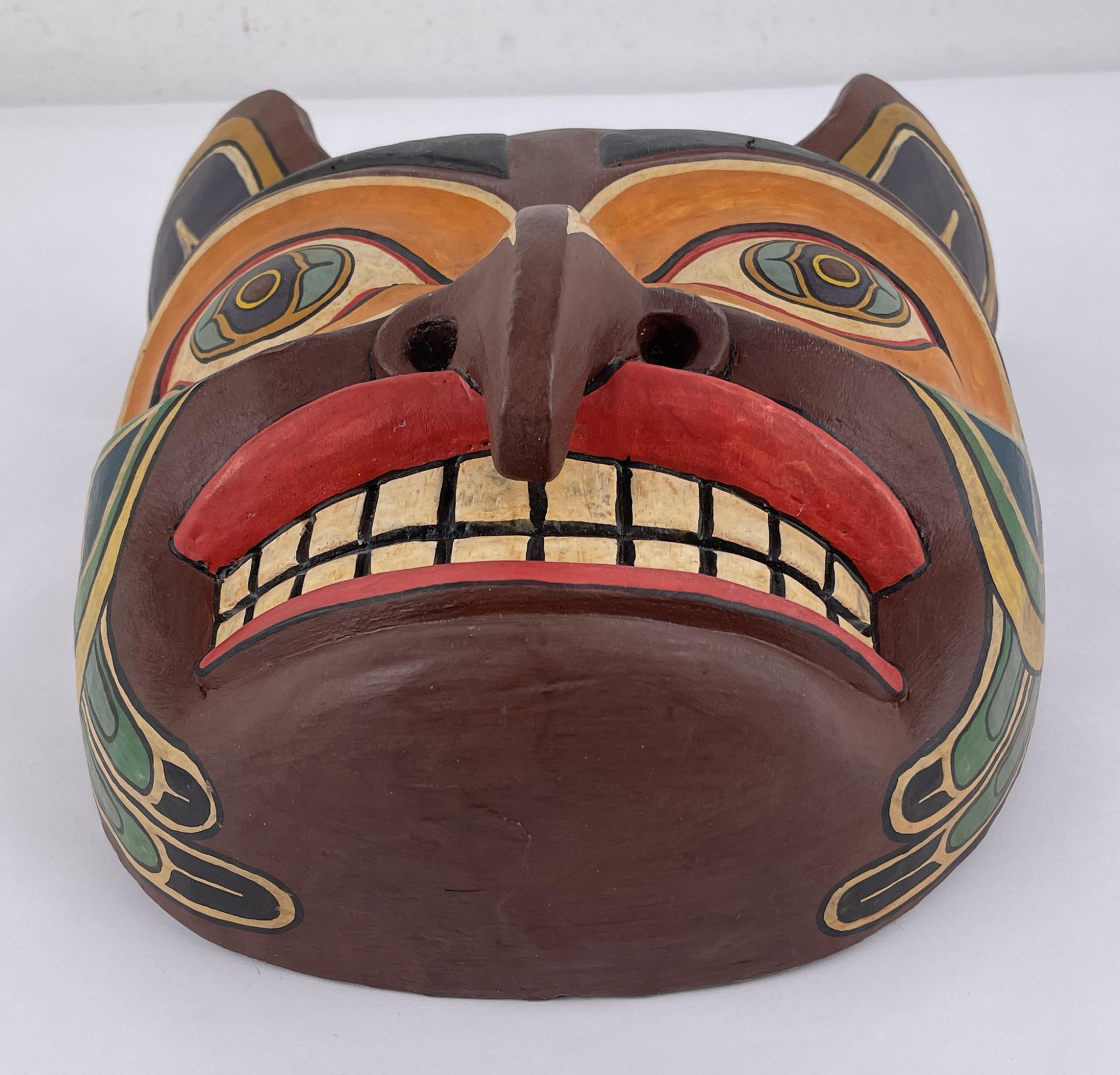 Ed Raub Kwakiutl Northwest Coast Indian Mask