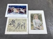 Collection of Antique Prints