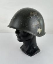 WW2 Italian M33 Helmet with German Decals