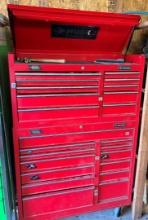 Husky Double Stack Tool Box with Contents