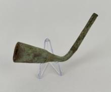 Antique Chinese Bronze Opium Pipe