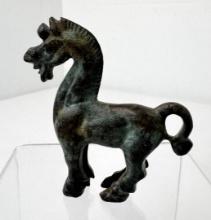 Antique Chinese Bronze Ming Horse Figure