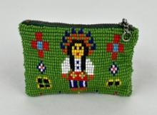 Montana Native American Indian Beaded Pouch