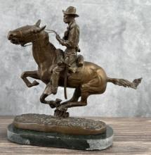 Frederic Remington Trooper of the Plains Bronze