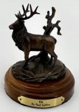 Paul Geffre Elk Bronze