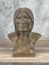 Harry Andrew Jackson Bronze Indian