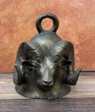 Carl Wagner Bighorn Sheep Wind Bell Bronze