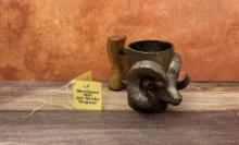 Carl Wagner Bighorn Sheep Mug Bronze