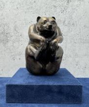 Bob Wilfong The Tumbler Bear Bronze