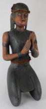 African Carved Wood Tribal Figure