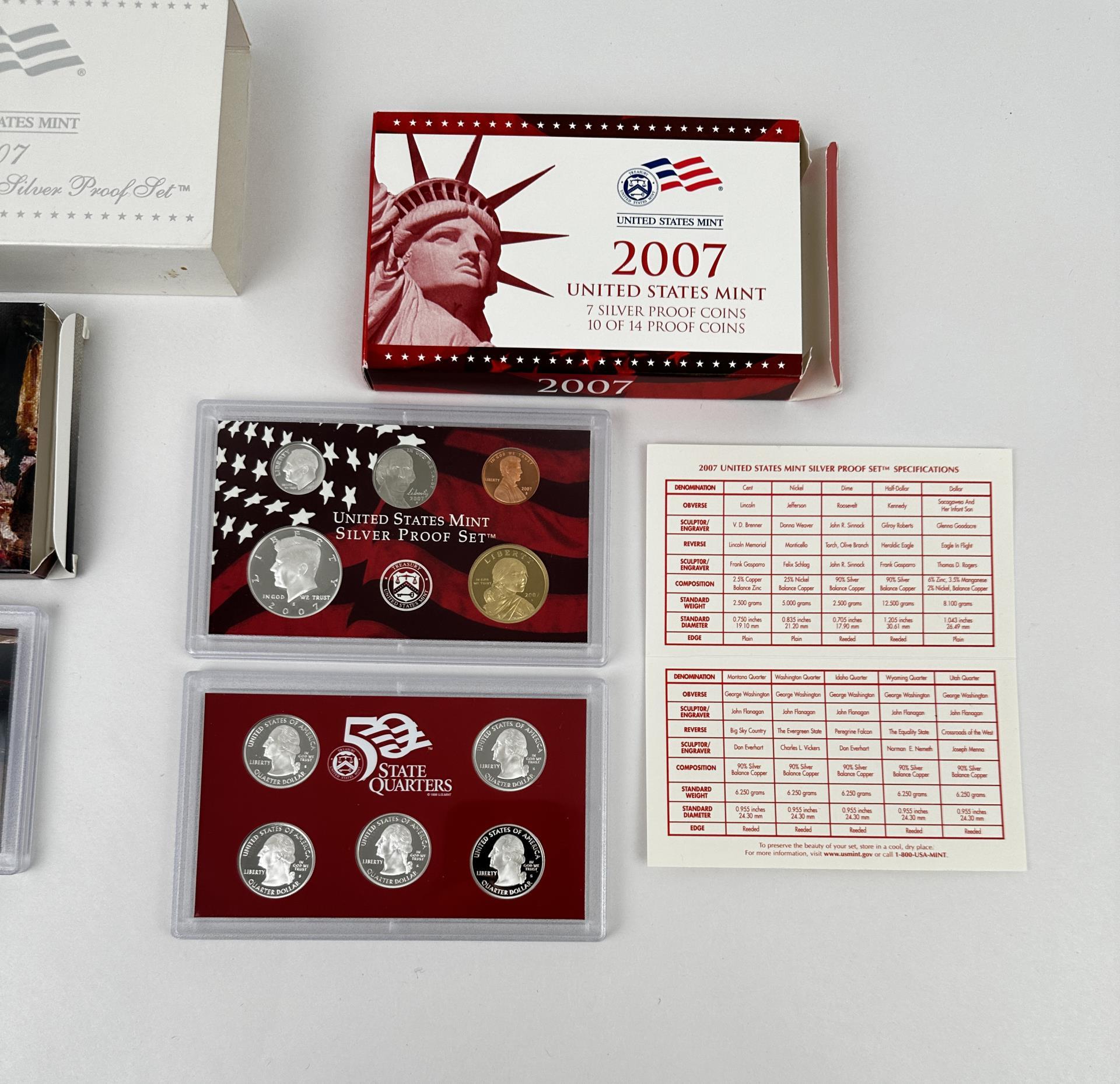 2007 US Mint Silver Proof Set