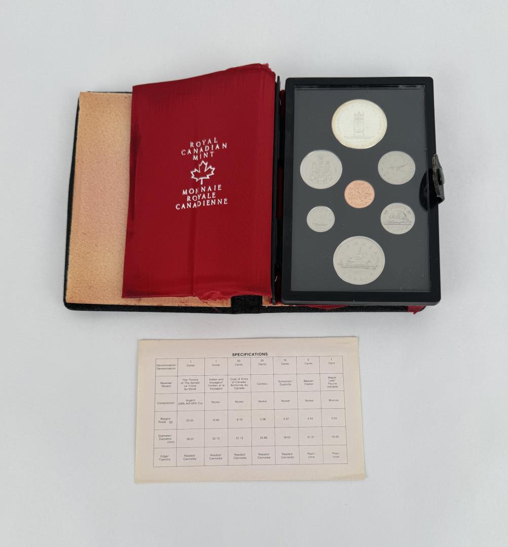 1977 Royal Canadian Mint Proof Coin Set