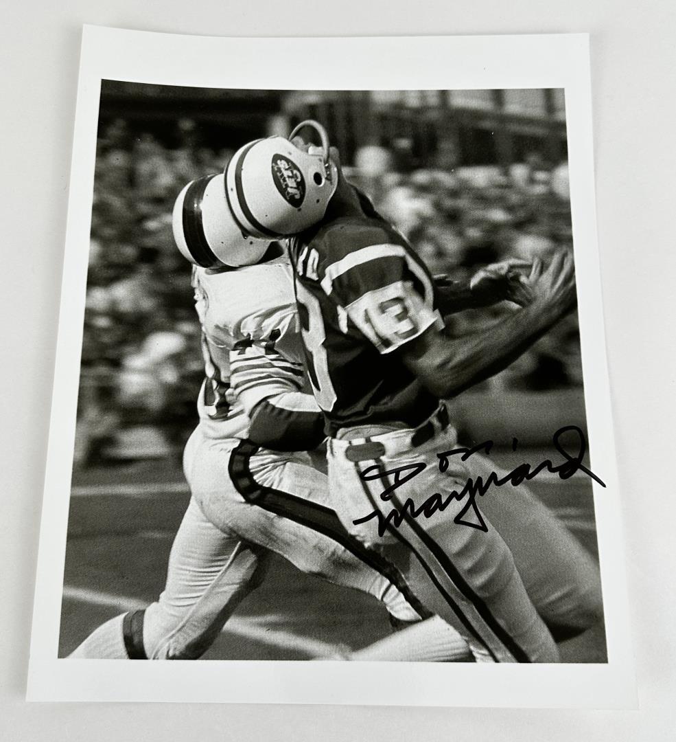 Don Maynard New York Jets Autographed Photo