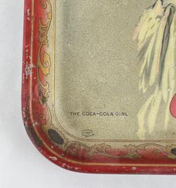 1910 The Coca Cola Girl Tray Hamilton King