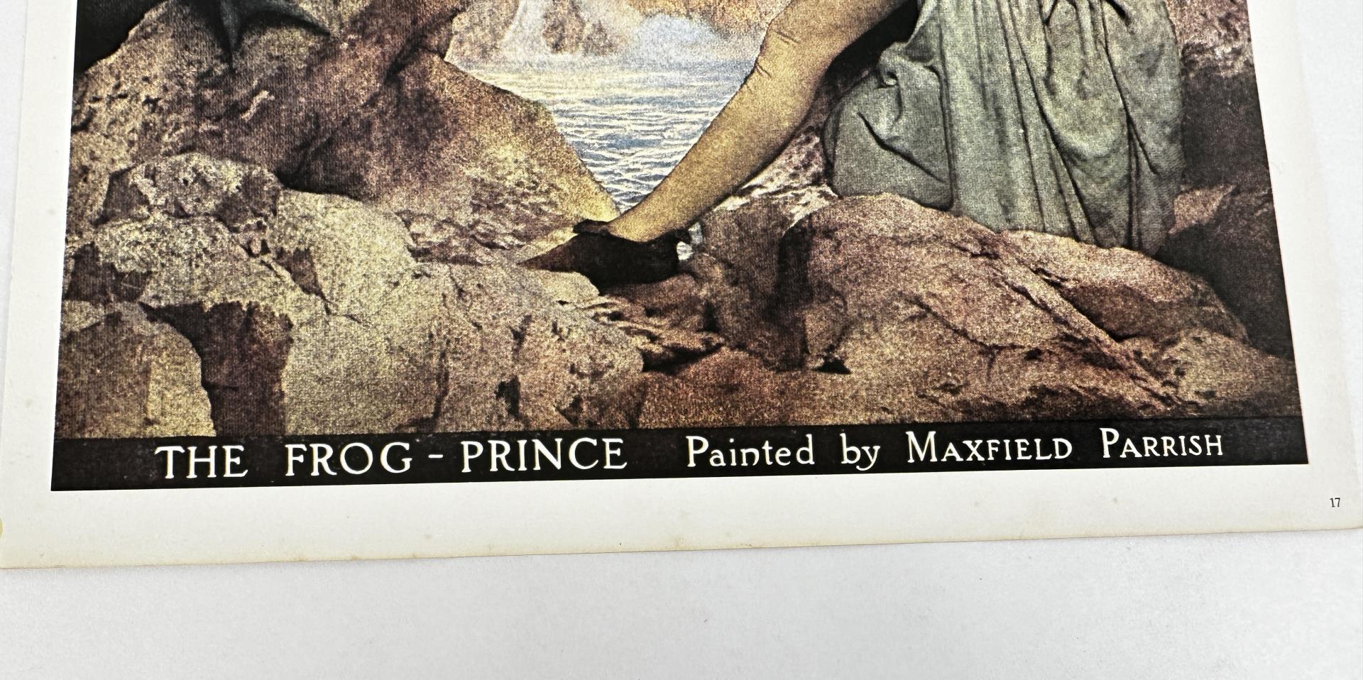 1912 Maxfield Parrish The Frog Prince Hearst Cover