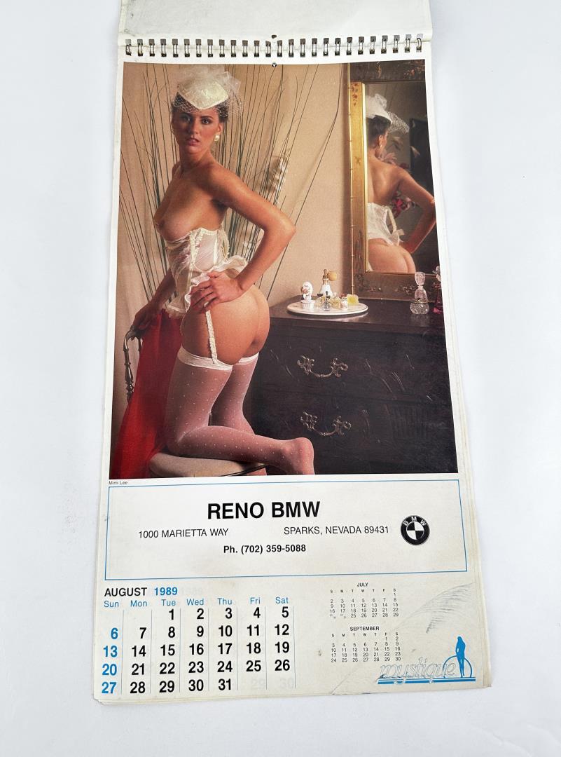 1989 Reno BMW Sparks Nevada Nude Calendar