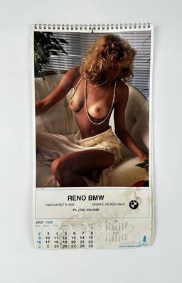 1989 Reno BMW Sparks Nevada Nude Calendar