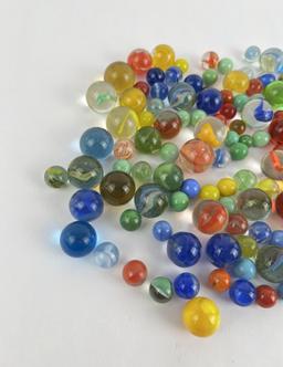 Collection of Vintage Marbles