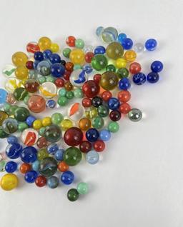 Collection of Vintage Marbles