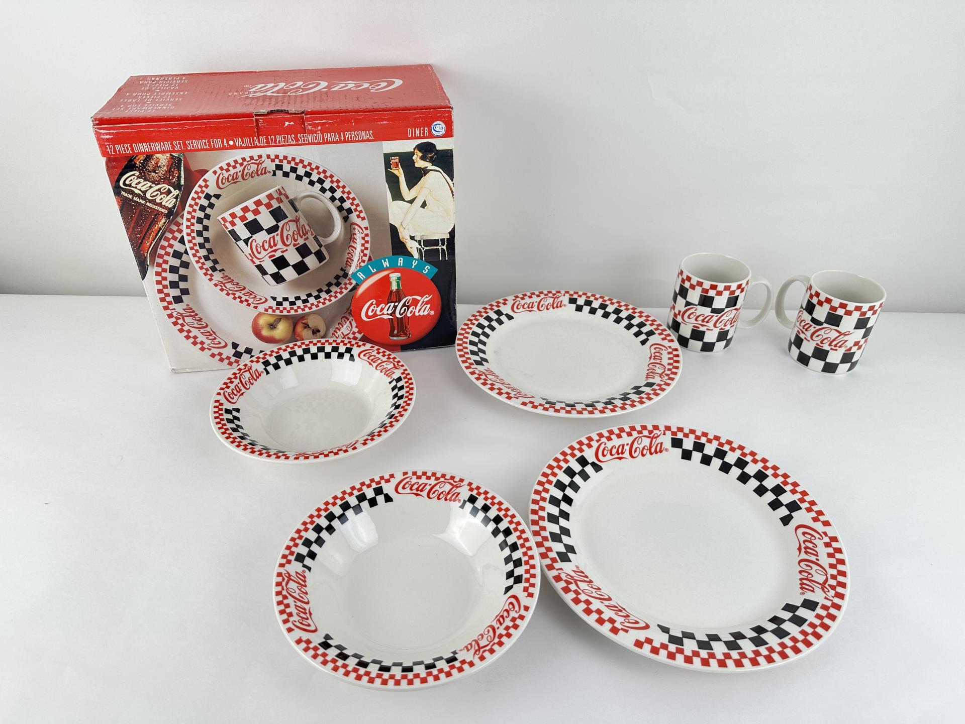 Coca Cola Dinnerware Set