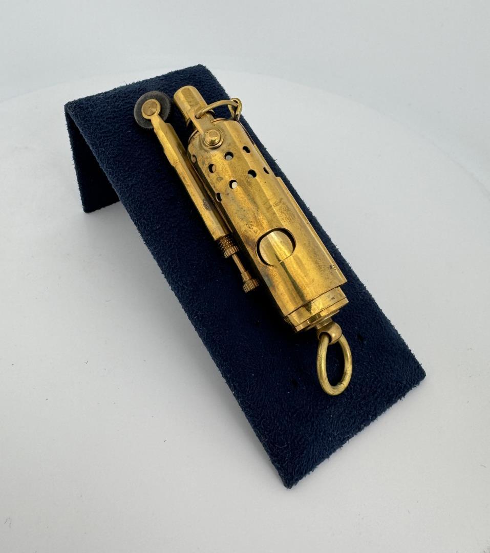 Mermaid Brass Trench Wheel Lighter