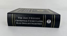 Partial Set Of Kennedy Half Dollar Coins in Album