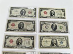Silver Certificates and Red Seal Notes