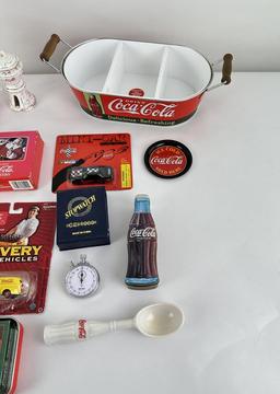 Group Of Coca Cola Collectibles