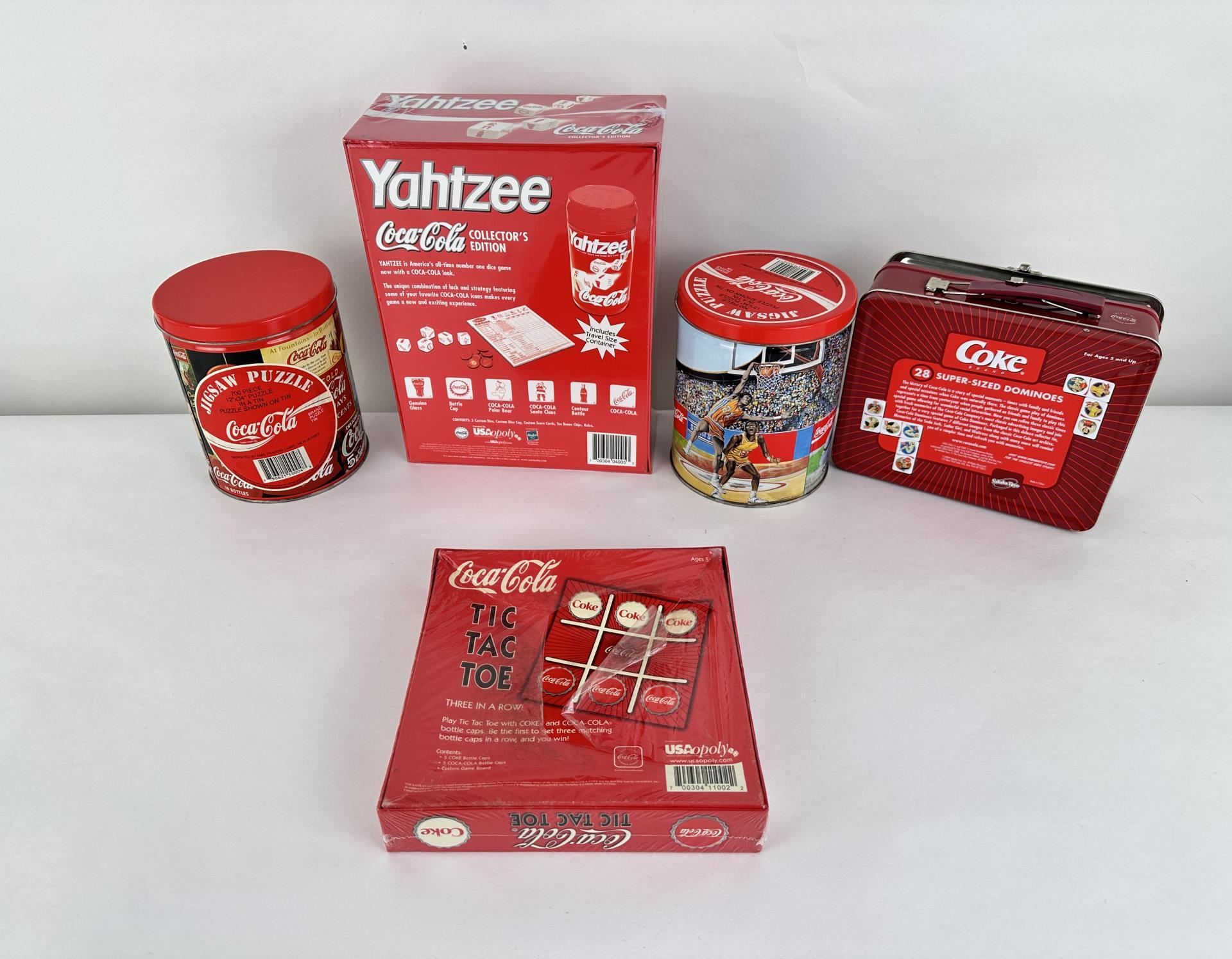 Collection Of Coca Cola Puzzles & Games