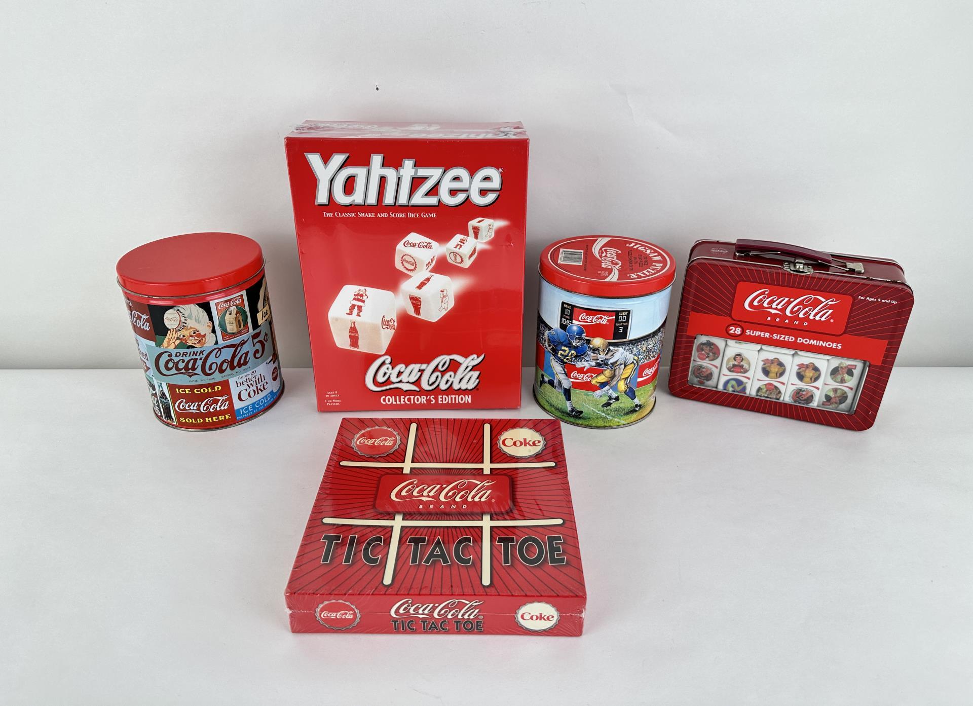 Collection Of Coca Cola Puzzles & Games