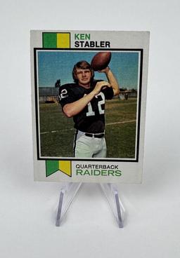 1973 Topps Ken Stabler 487 Football Rookie Card