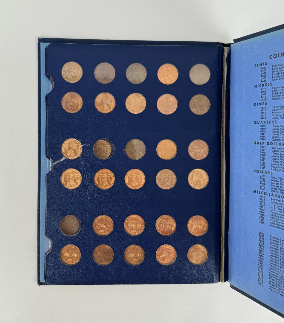 Collection of Lincoln Head Cent Pennies