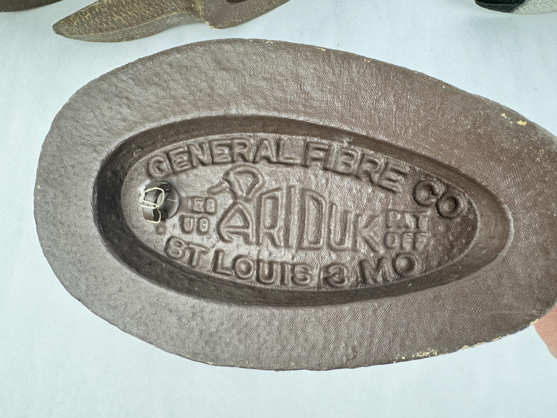 General Fibre Company Ariduk Duck Decoys